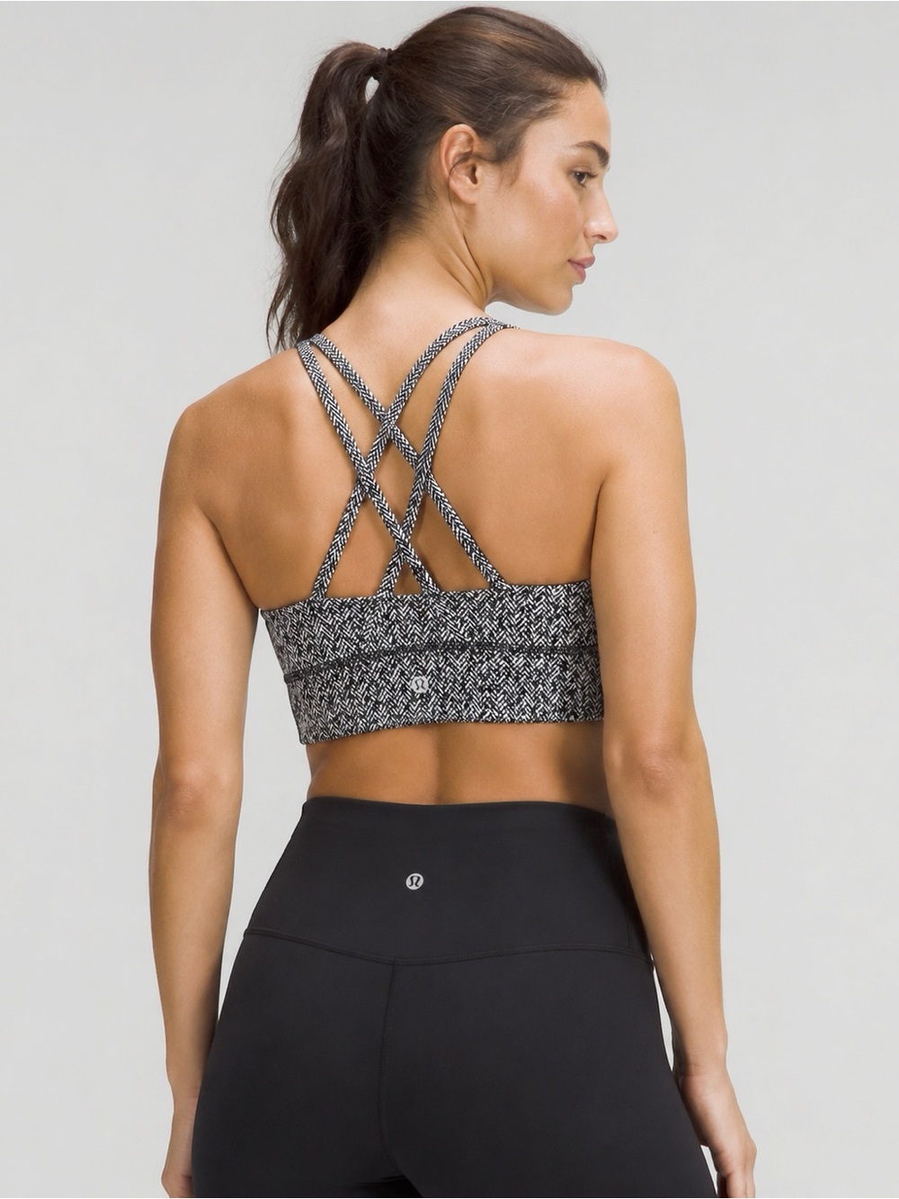 Lululemon Woman Energy Sports Bra US4 Activewear Yoga Running Sporty Tenniscore